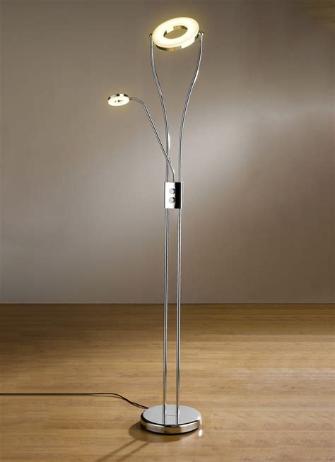 staande led lamp uplight met leeslamp lampen lampjes bader