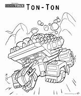 Dinotrux Coloring Ton Pages Printable sketch template