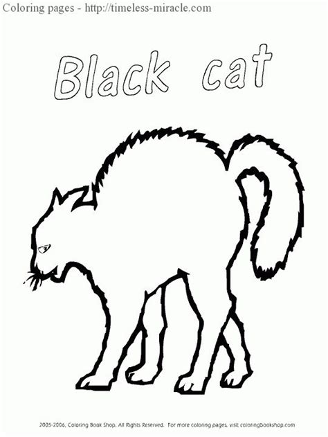 coloring pages black cat cat coloring page halloween coloring