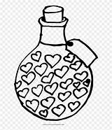 Potion Pinclipart sketch template