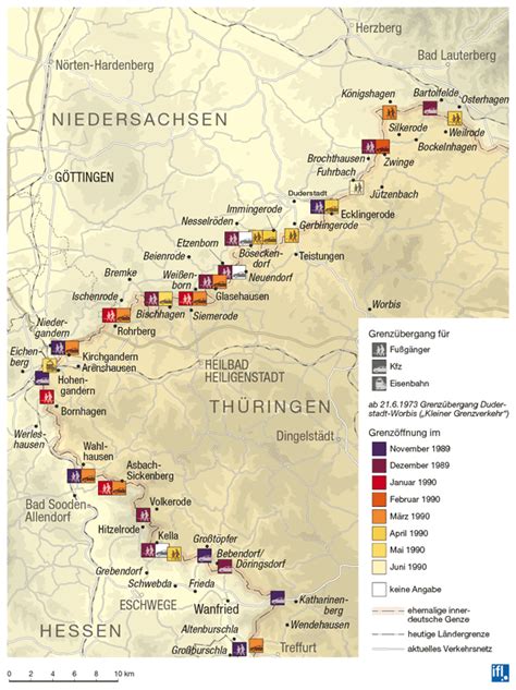 grenzuebergaenge im ehemals geteilten eichsfeld httplandschaften