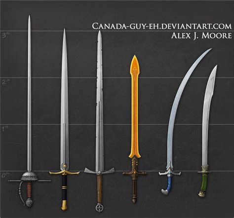 Swords Set 3 By Canada Guy Eh On Deviantart