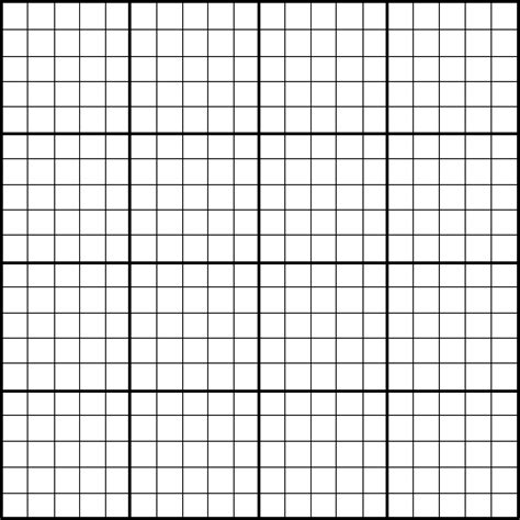 sectioned grid clipart