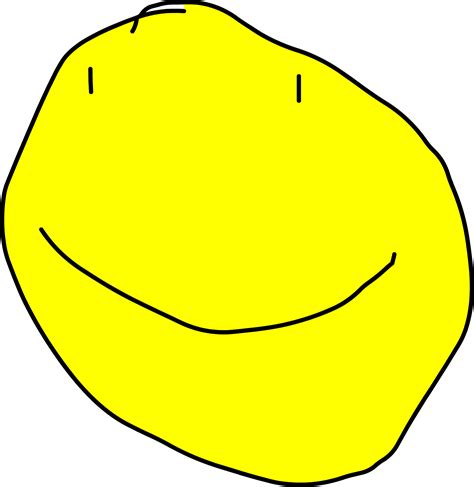 yellow face    nicest character  bfb   leafy fandom