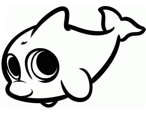 cute baby sea animal coloring pages clip art library