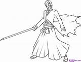 Bleach Coloring Pages Ichigo Printable Color Documents Downloadable Popular Getcolorings Getdrawings Coloringhome sketch template