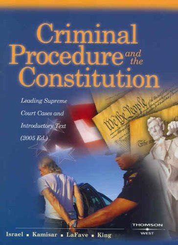 9780314190567 criminal procedure and the constitution leading supreme