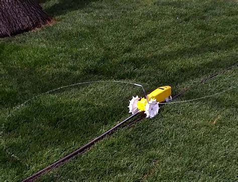 raintrain traveling sprinkler   lawn gadget flow