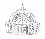 Knicks Nba Logo Coloring Pages York Team Michael Doret Behind Logos Colouring Sketches Part Behance Boy Ny Boys Sports Alt4 sketch template