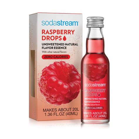 sodastream raspberry drops natural flavor essence  fl oz walmartcom