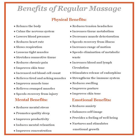 health benefits of massage chairs