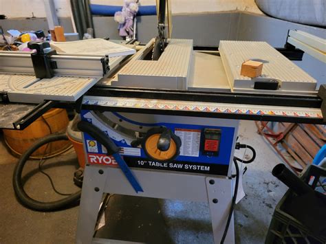 My Ryobi Table Saw Stopped Working Right The Other Day We Made Some