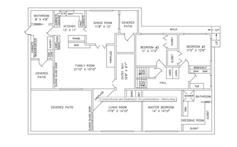 cad luxury bungalow house plans  texting layout autocad file cadbull