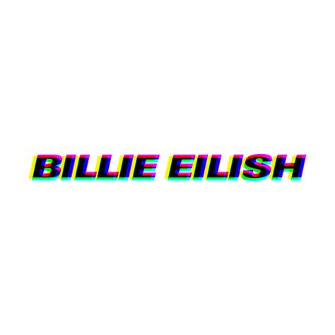 billie eilish logo yellow