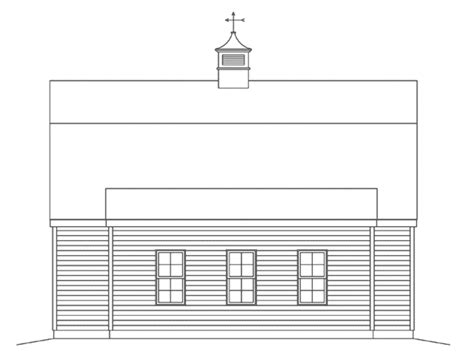 Sadie Barn Style Loft Garage Plan 059d 6109 House Plans