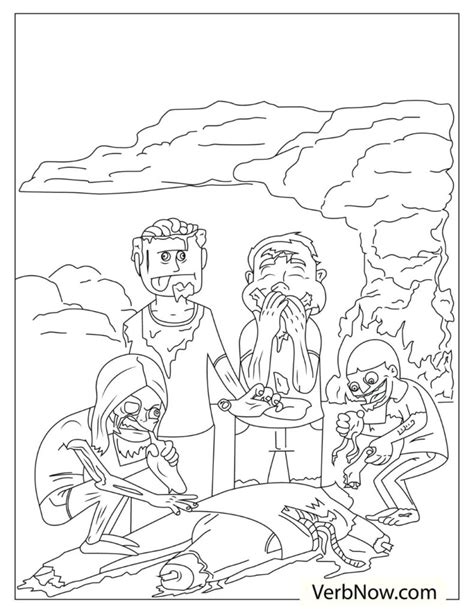zombie coloring pages   printable  verbnow