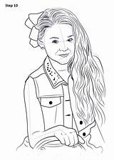 Jojo Siwa Bows Colorare Dog Joanie Scribblefun Joelle Addison Zombies Disegni Fashionista Drawings Youtubers Young sketch template