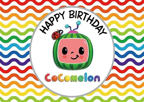 cocomelon happy birthday