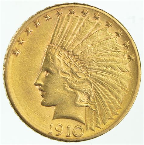 gold    indian eagle gold coin   oz  pure