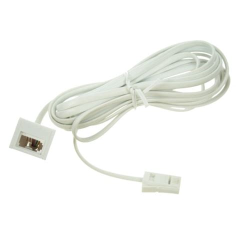 telephone extension lead  metre bt accessories telephone accessories uk electrical supplies