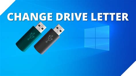 change  drive letter   usb drive  windows  youtube
