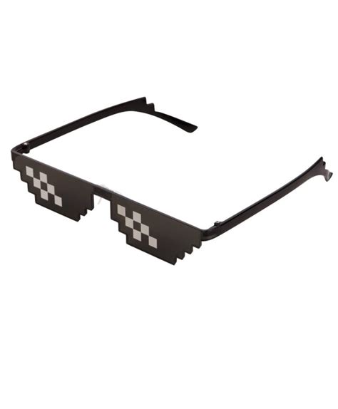 Thug Life Sunglasses 8 Bit Pixelated Mosaic Glasses Deal With It
