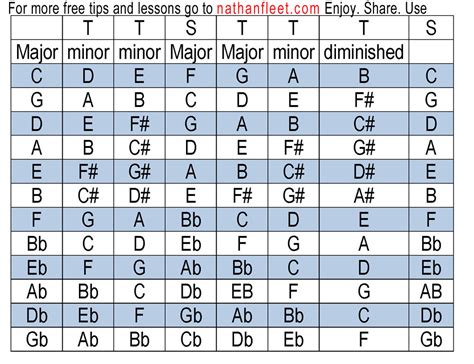 scales  chords theory   chord progression  practice