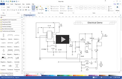schematics maker create schematic diagrams easily