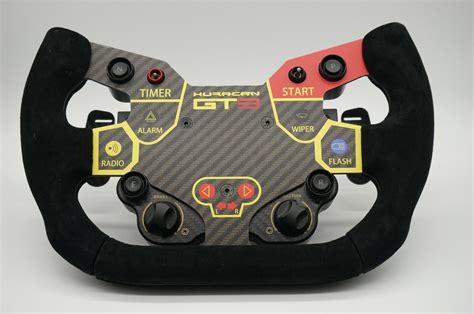 simpush simagic huracan gt diy racing gaming carbon fiber sim wheel mod  ebay