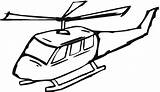 Coloring Helicopter Pages Police Clipart Popular sketch template