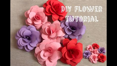 diy flower tutorialeasy steps youtube