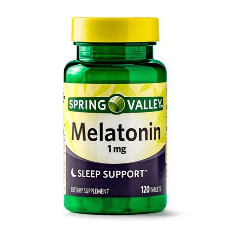 Spring Valley Melatonin Tablets 1 Mg 120 Ct