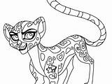 Coloring Pages Guard National Lion Hyena King Getcolorings sketch template