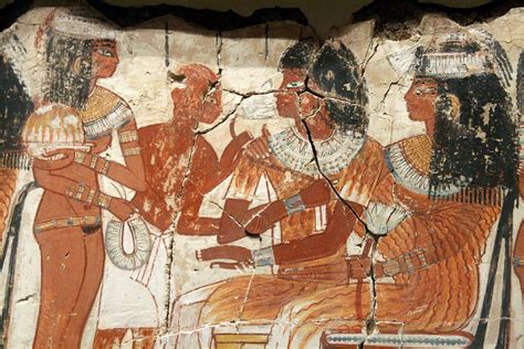 ancient egyptian feast an entire wall of the tomb chapel … flickr