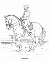 Horses Disciplines sketch template