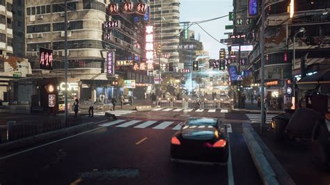 Day Version Cinematic Inspired By Cyberpunk 2077 Created