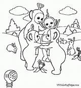 Teletubbies Lapins Colorier Lala Coloriages Pintar Winky Tinky Coloringhome Settemuse Ahiva Gifgratis sketch template