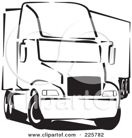 tractor clipart black  white    clipartmag