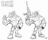 Rocksteady Bebop Ninja Turtles Mutant sketch template