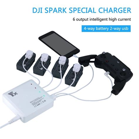 fast charging  output charger   usb ports   adapters charge charger  dji spark
