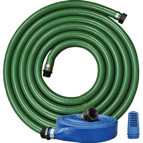 jgb enterprises pump hose kit   ft suction hose ft discharge hose model