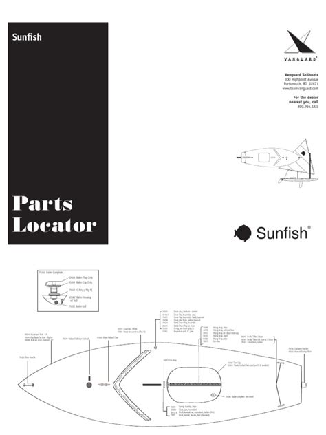 sunfish parts locator sailboats water transport