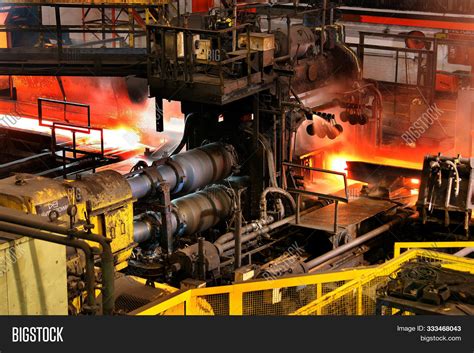 steel rolling mill image photo  trial bigstock