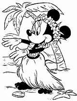 Coloring Hula Minnie Pages Girl Disney Mouse Printable 19c7 Dancer Hoop Print Bow Cartoon Getdrawings Getcolorings Color Drawing Colorings sketch template