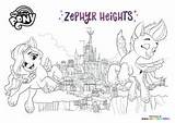 Coloring Starscout Heights Zephyr sketch template
