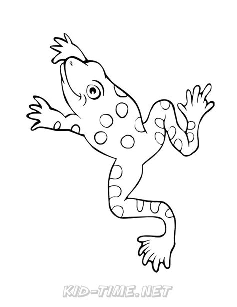 cute frog coloring pages  kids time fun places  visit