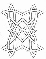 Celtic Coloring Knot Tattoo Tattoos Fairies Coloringhome sketch template