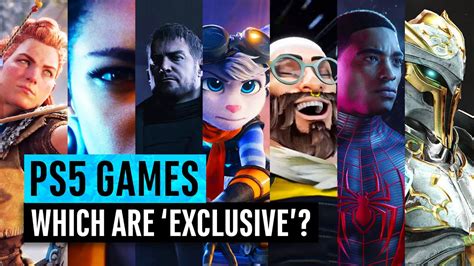 Ps5 Reveal How Many Games Are Truly Exclusive [4k Video] Youtube