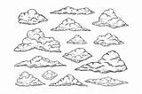 Cloudscape Sketching sketch template