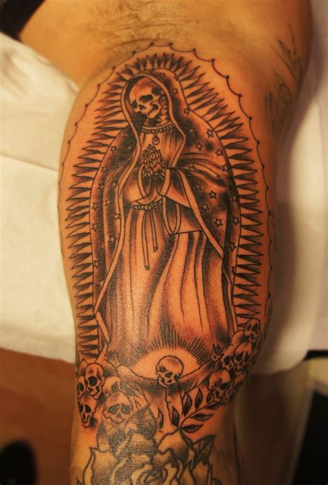 death tattoos portrayals   santa muerte tattoo designs